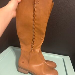 Lucky Brand brown Heeled Boots